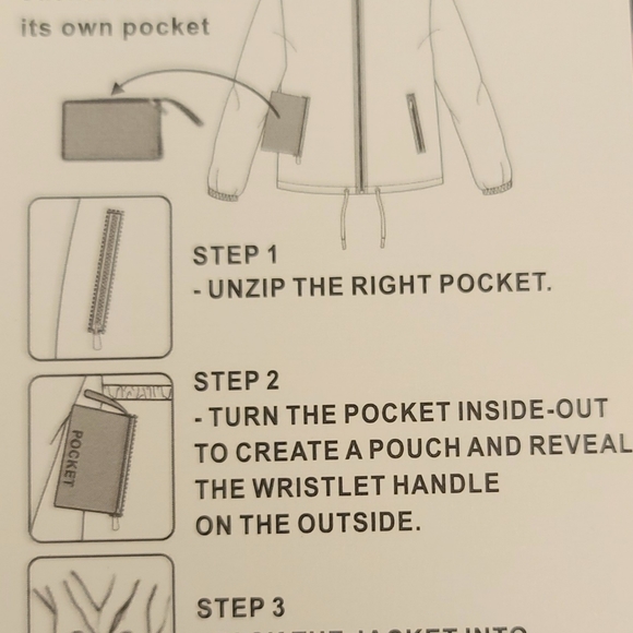 NWT Weather Resistant Reversible Jacket L - Picture 7 of 7